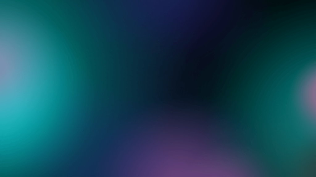 Abstract dark teal background Blurred gradient.