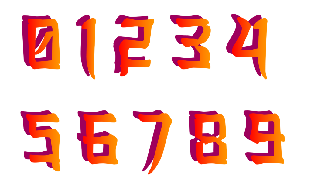 Numbers png