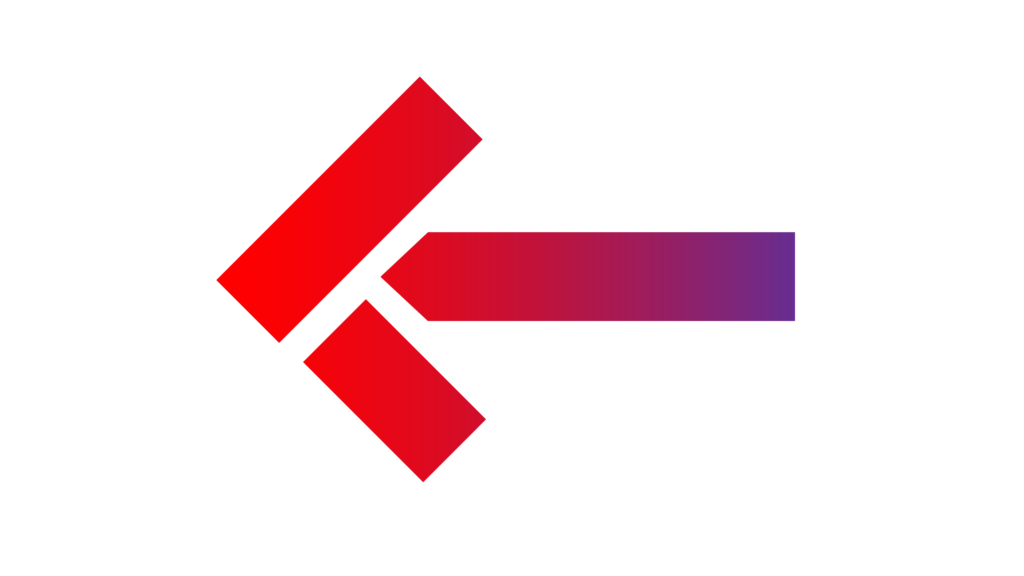 Red Color arrow png transparent