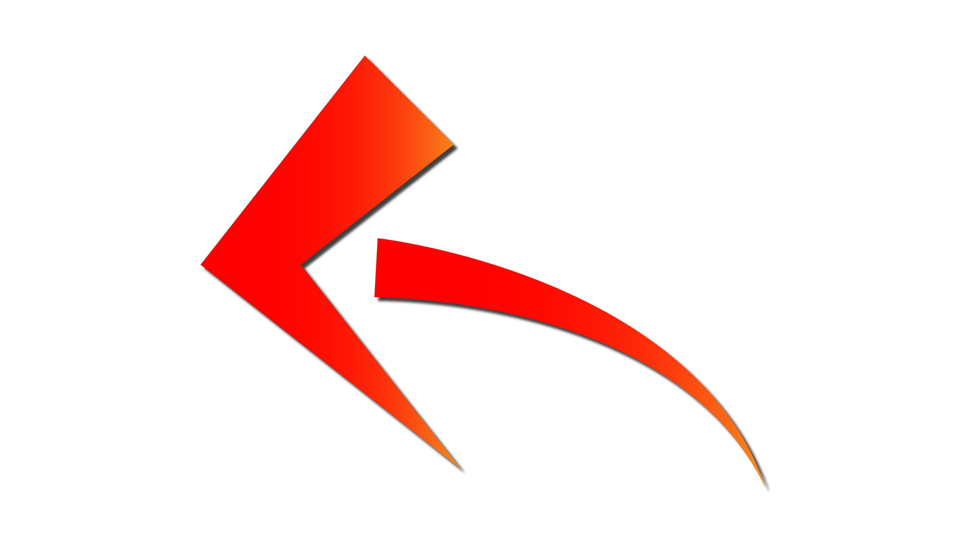 red arrow transparent