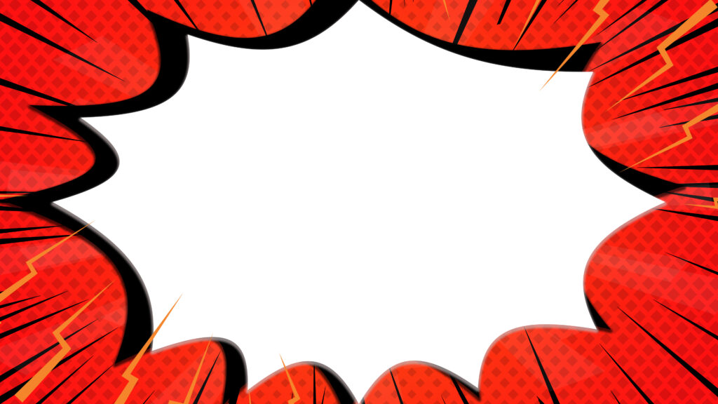 Red color Comic book background download for free