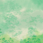 Green forest background