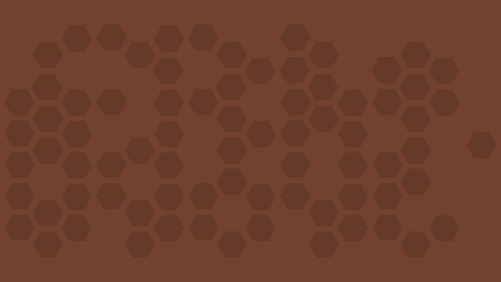 Brown color with hexagone pattern worship background hd.