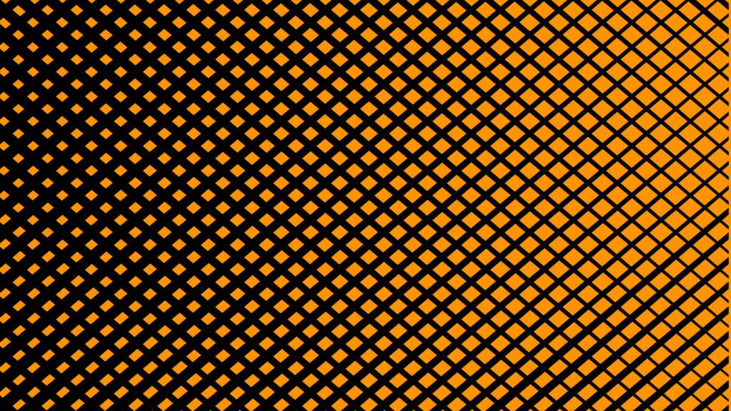 Orange halftone space hd background.