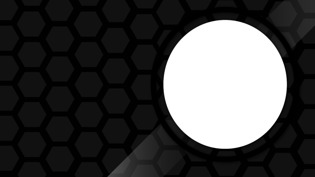 hexagon pattern tiles simple white circle color black Color youtube thumbnail template