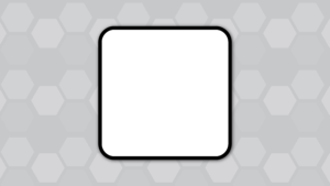 honeycomb background with square placed center for subject grey Color youtube thumbnail template