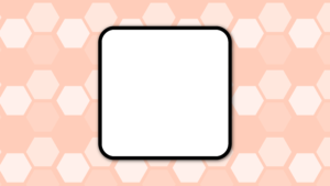 honeycomb background with square placed centre for subject skin Color darkOrange Color youtube thumbnail template