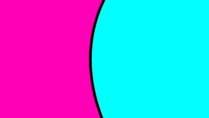 two sided centerd with black stroke vs design cyan Color pink Color youtube thumbnail template