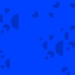 Abstract flat design blue background.