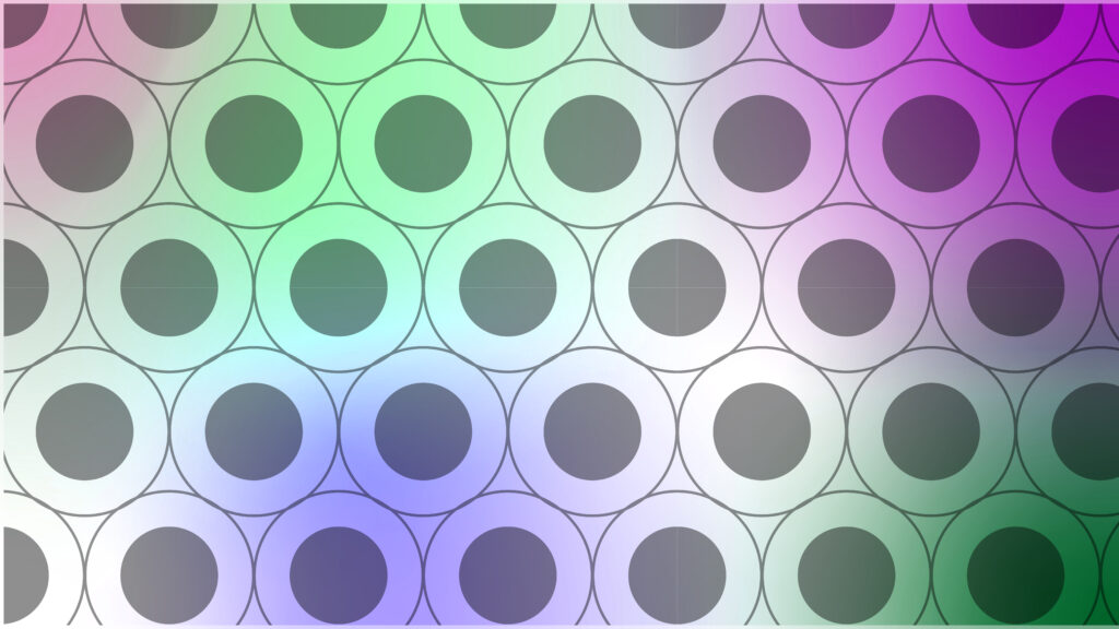Circle pattern abstract background.