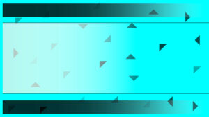 Cyan color custom thumbnail template