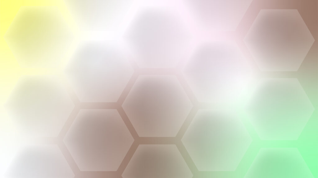 Honeycomb pattern gradient abstract background.