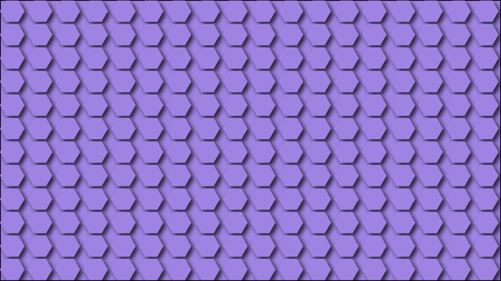 Purple abstract background with hexagone pattern.