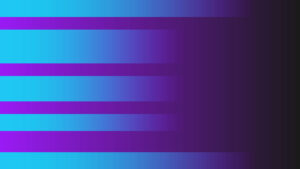 Purple and cyan youtube thumbnail powerpoint template