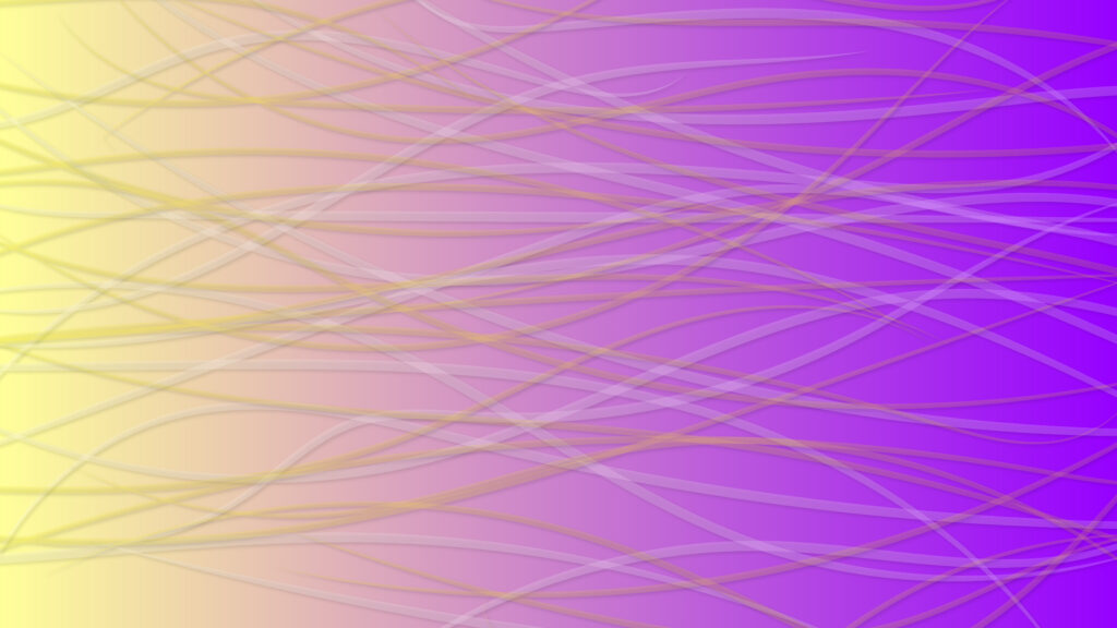 Wave yellow purple gradient abstract background.