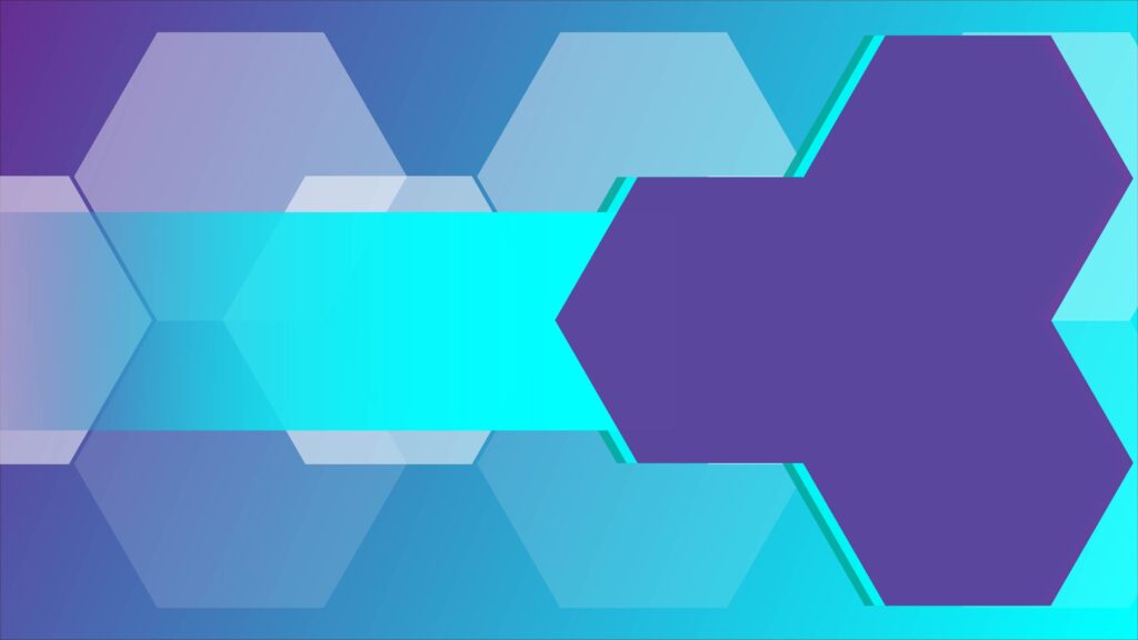 Purple color hexagone clipart design thumbnail