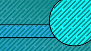 Teal color thumbnail with circle clipart