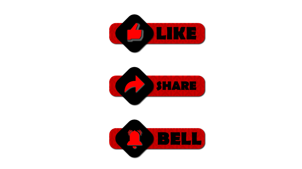 Like share subcribe red color png