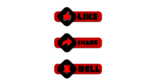 Like share subcribe red color png