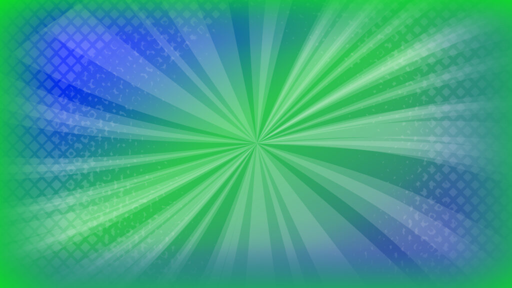 Green comic background