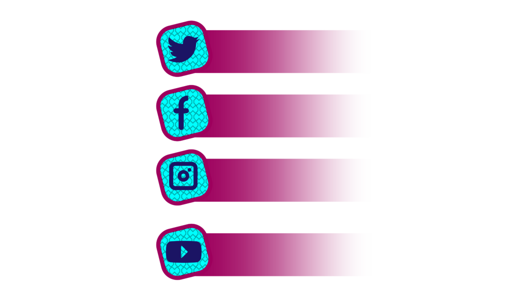 Social Media Icons SVG Bundle | Icon Logos | Facebook | Instagram |  Pinterest | YouTube | Twitter | Linkedin | TikTok | Telegram - MasterBundles