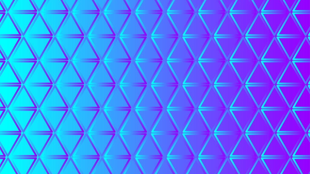 Abstract background blue cyan continuous triangles