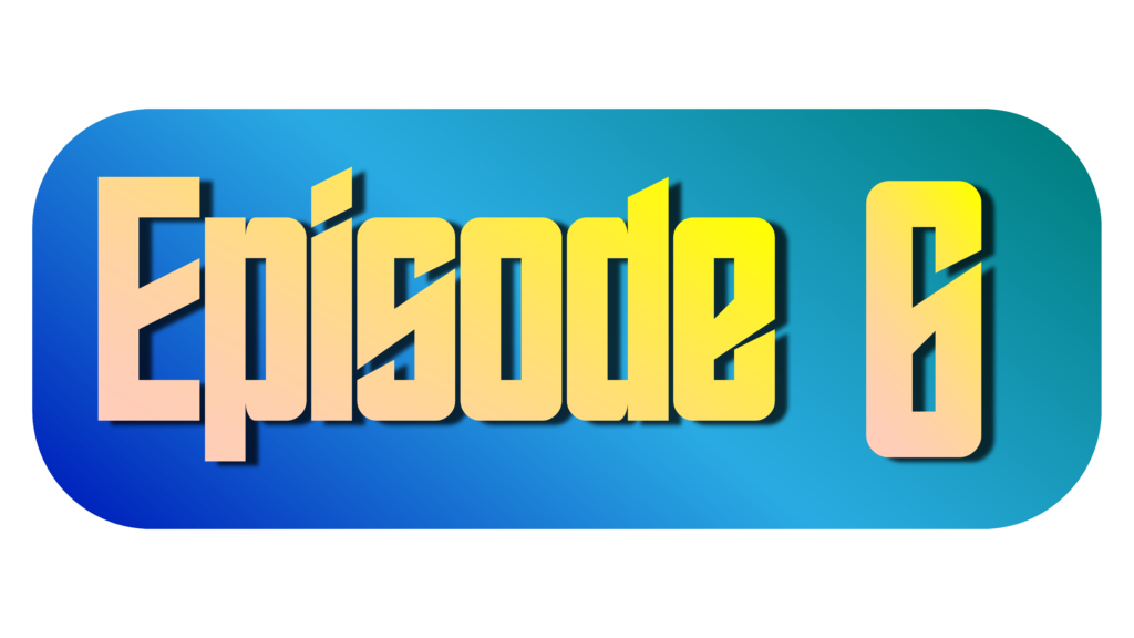 Youtube Episode 6 png in Yellow color