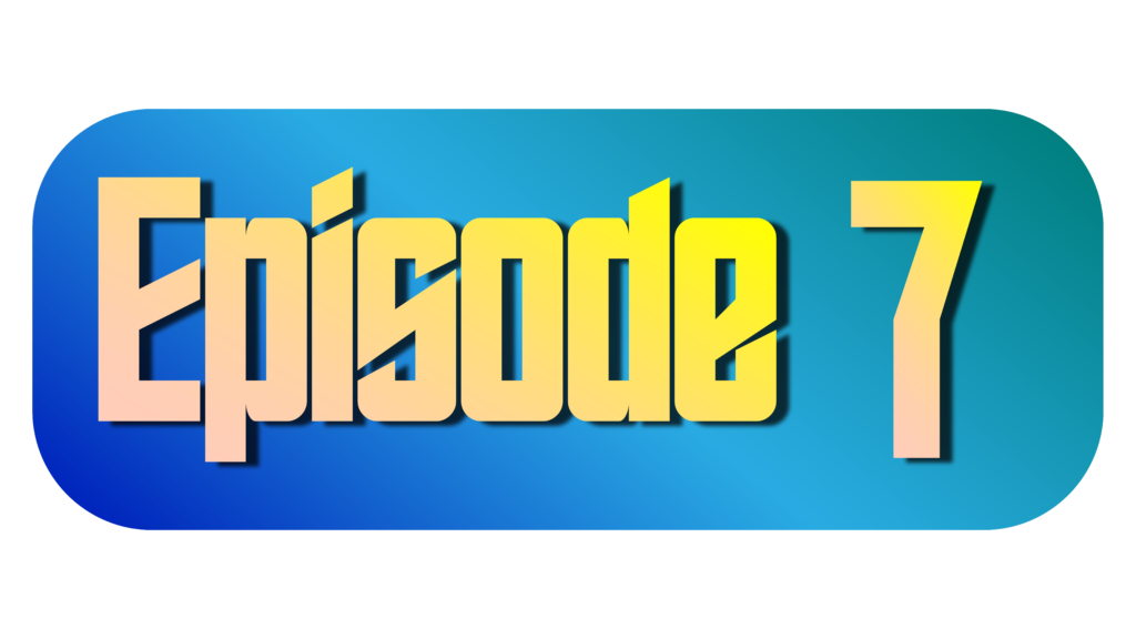 Youtube Episode 7 png in Yellow color