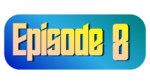 Youtube Episode 8 png in Yellow color