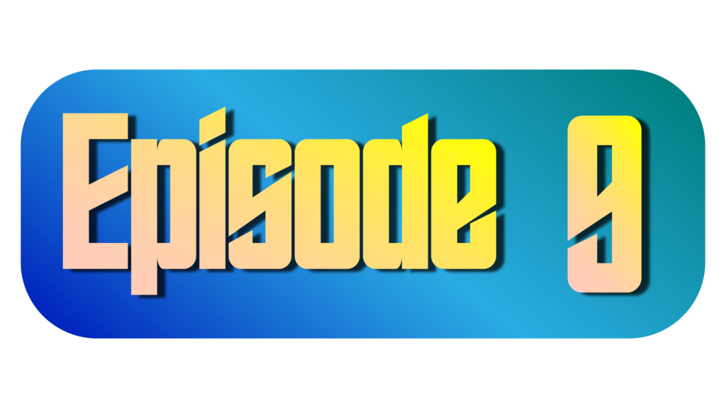 Youtube Episode 9 png in Yellow color