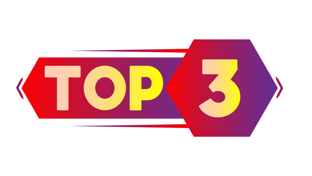 TOP 3 Red Gradient Png download Unboxing PNG