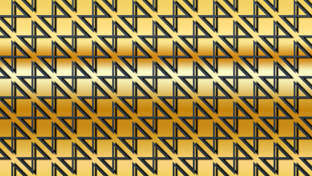 Golden pattern seamless design background