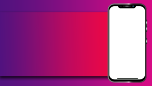 Red color mobile png youtube thumbnail background