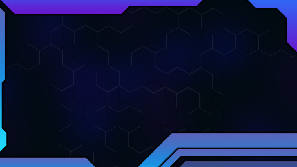 Blue Hi Tech Gaming Nexus Futuristic Background with Sci Fi Elements