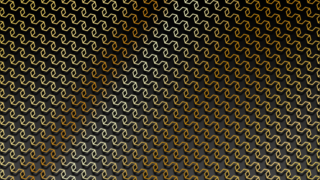 Golden pattern background