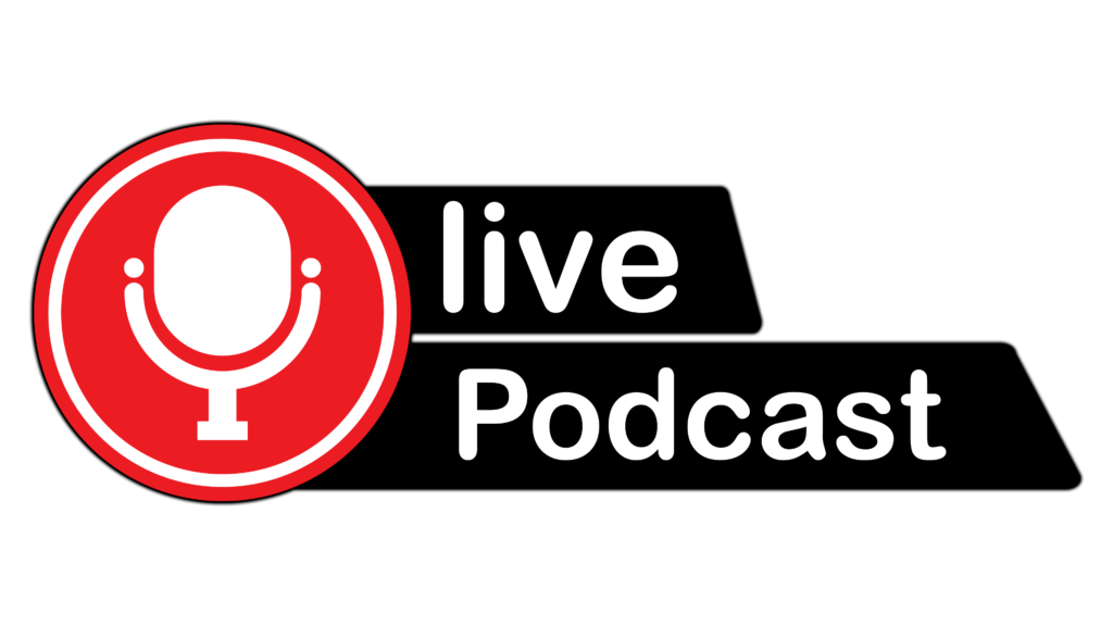 Live Podcast PNG Logo with Transparent Background Apple, Anchor Icons. -  veeForu