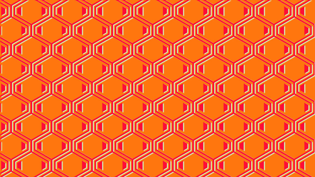 Orange Intricate Pattern Background Unveiling the Beauty in Details