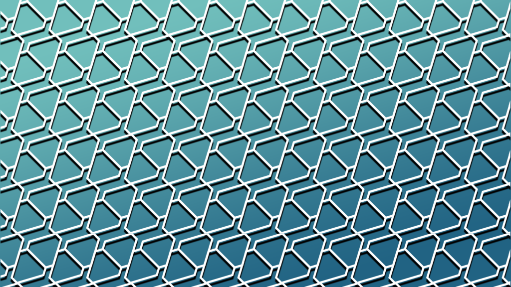 Pattern Background of Blue Gradient