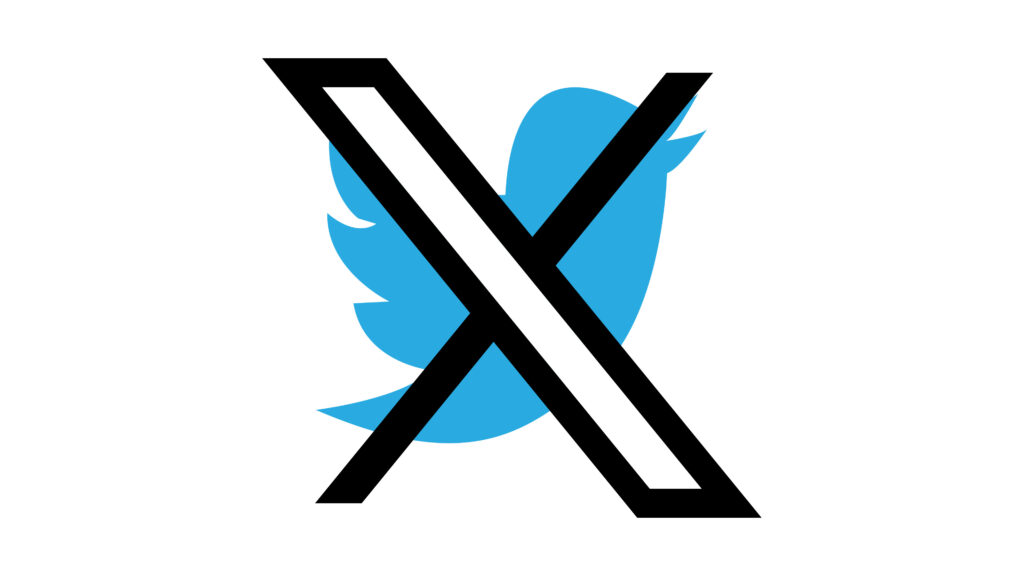 Twitter cross mark with x new logo design Png - veeForu