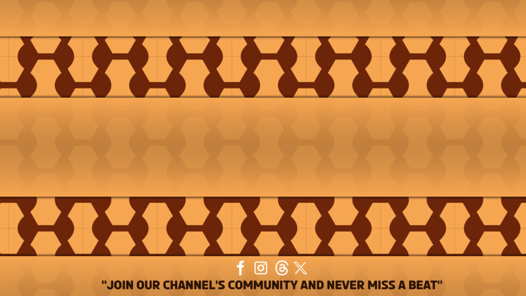 Brown pattern YT banner background