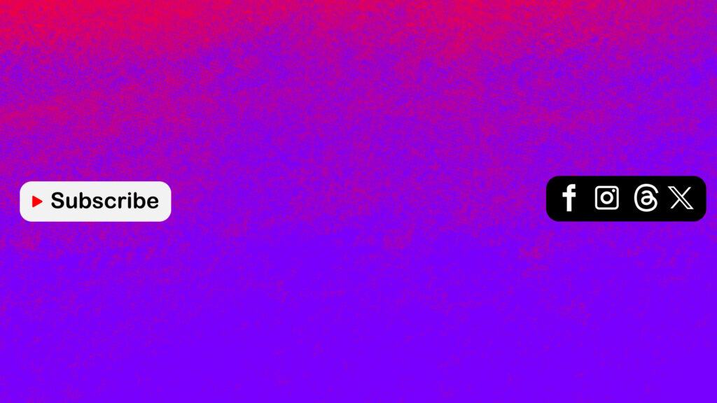 Purple Saturated Neon Palette Futuristic YT Banner