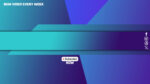 youtube banner 2048x1152 Cyan and purple color