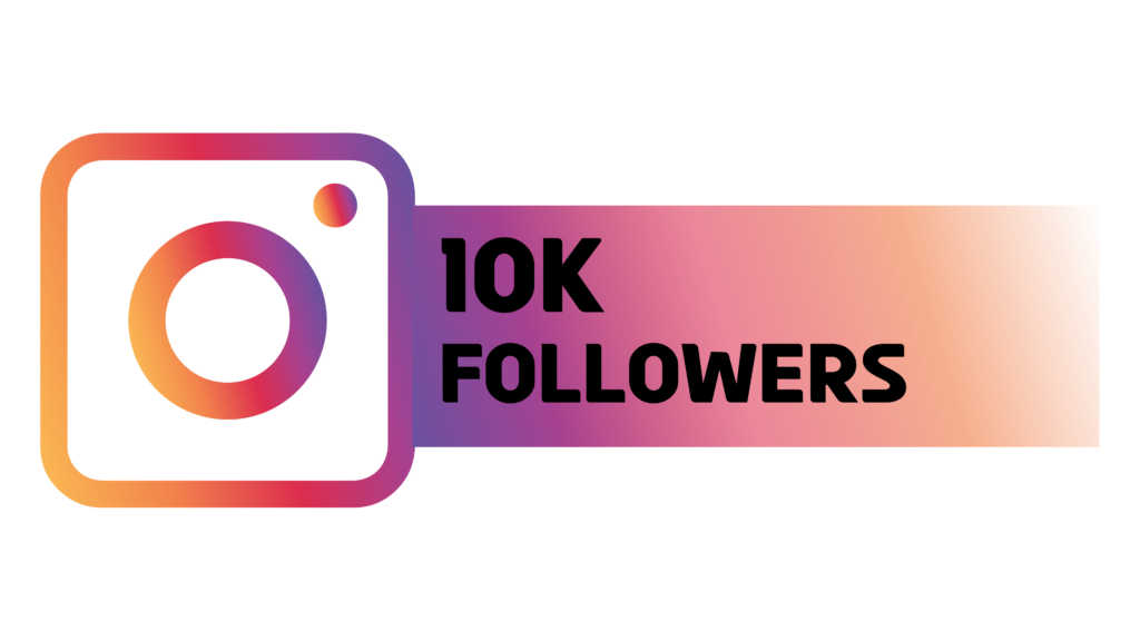 Instagram 10k followers png transparent image