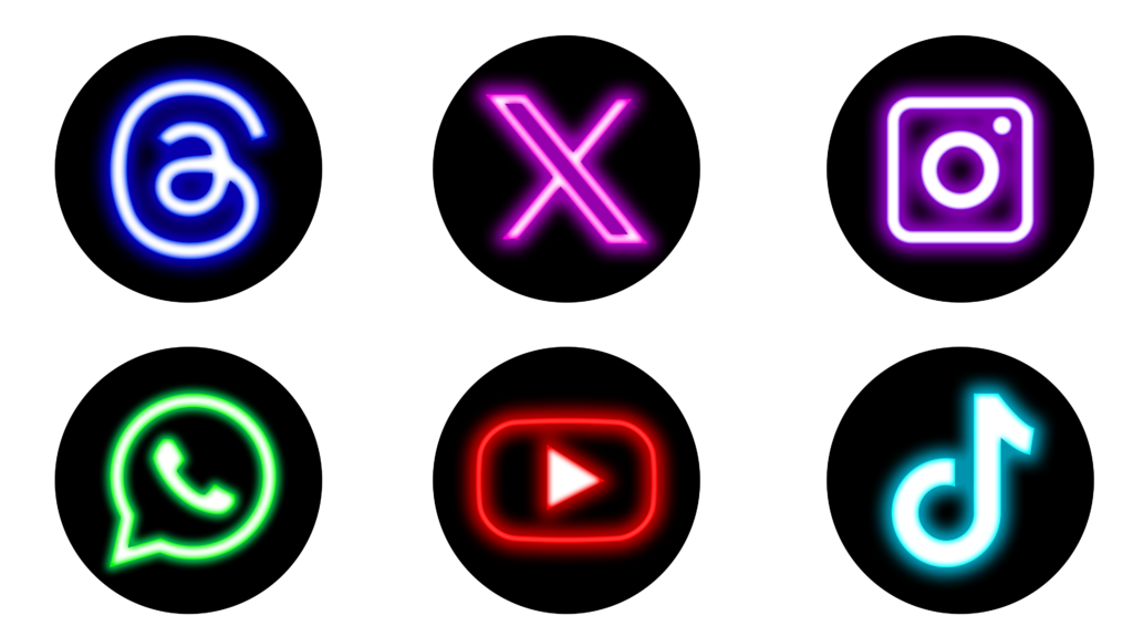 Premium Photo | Youtube sign neon effect render
