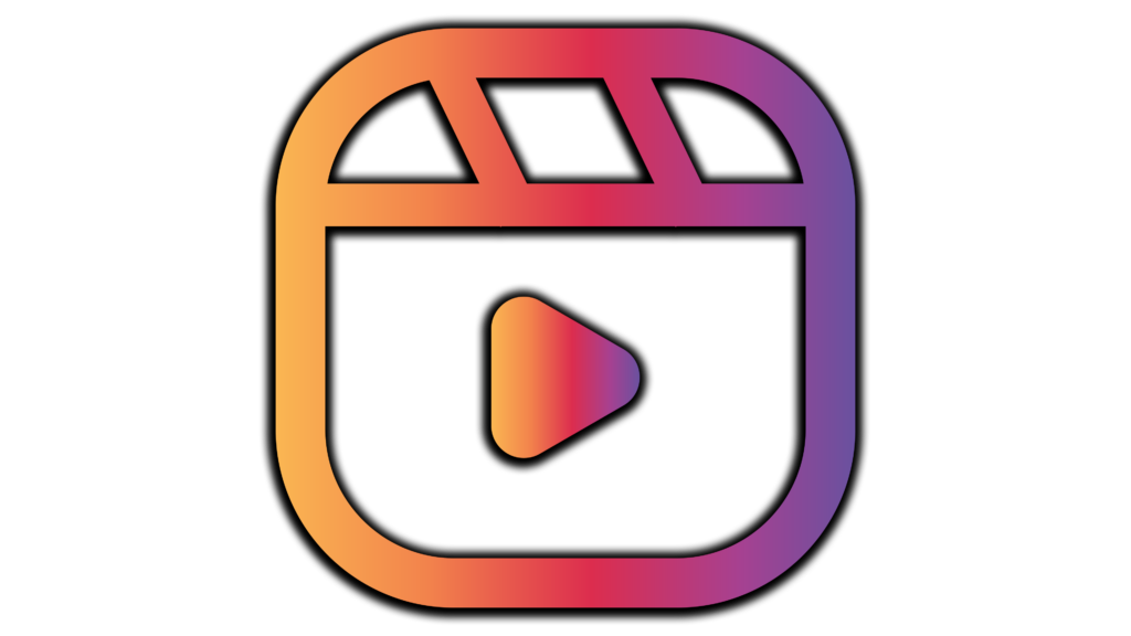 Premium Photo | Reels instagram logo on orange | Instagram logo, Graphic  design fun, ? logo