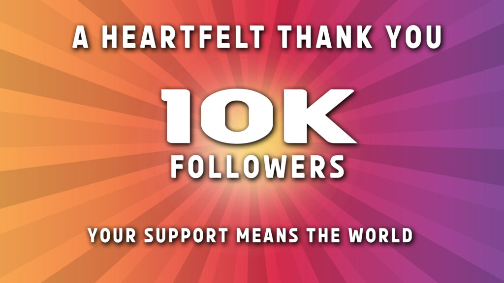 10 k follower and thank you so much msg png background