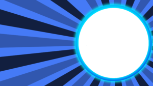 Cactchy youtube thumbnail blue color PNG