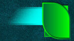 Creative youtube thumbnail green leaf style design