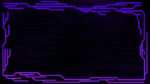 Glowing Neon Lights on a Purple Tech Futuristic Gaming Background