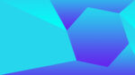 Hexagonal abstract youtube thumbnail background